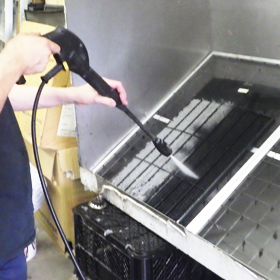 空調機フィルター清掃